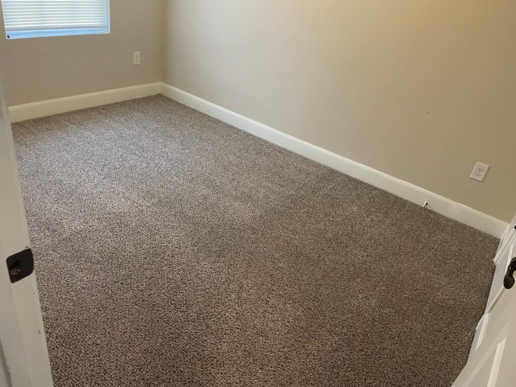 Residential carpet clean