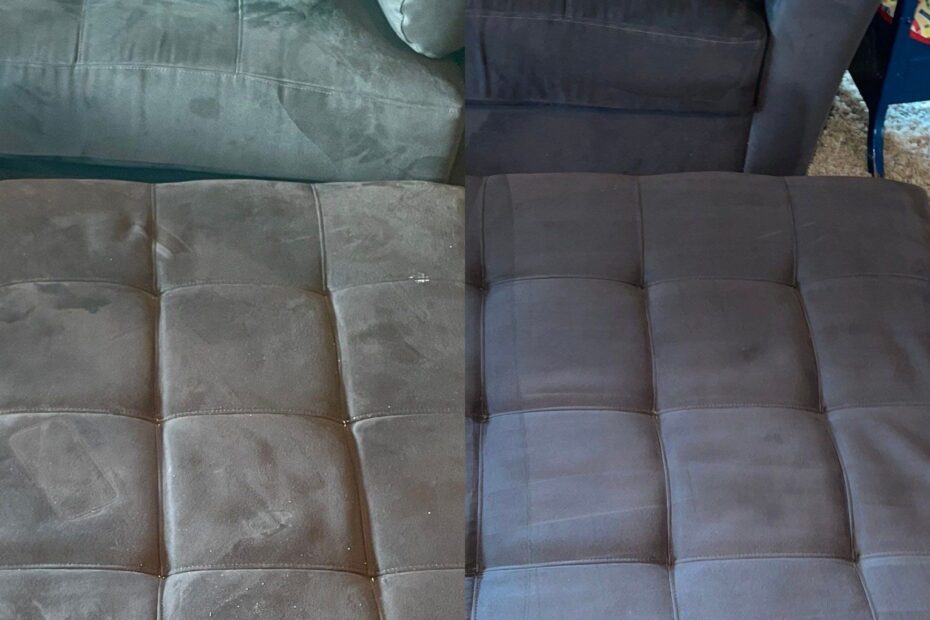 Cloth Upholstery Steam Cleaning Project in San Antonio TX 78260