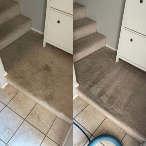 Carpet Cleaning Project in San Antonio TX 78261