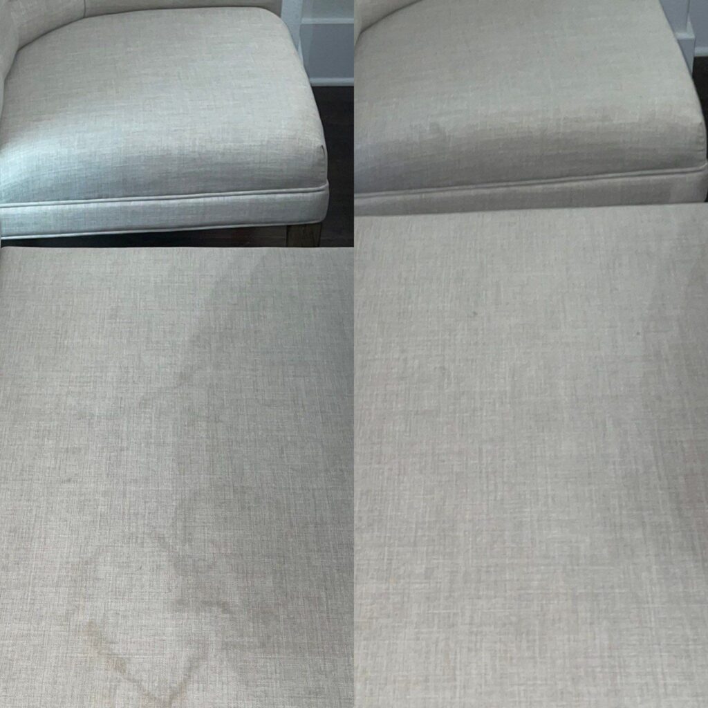 Cloth Upholstery Steam Clean Project in San Antonio TX 78244