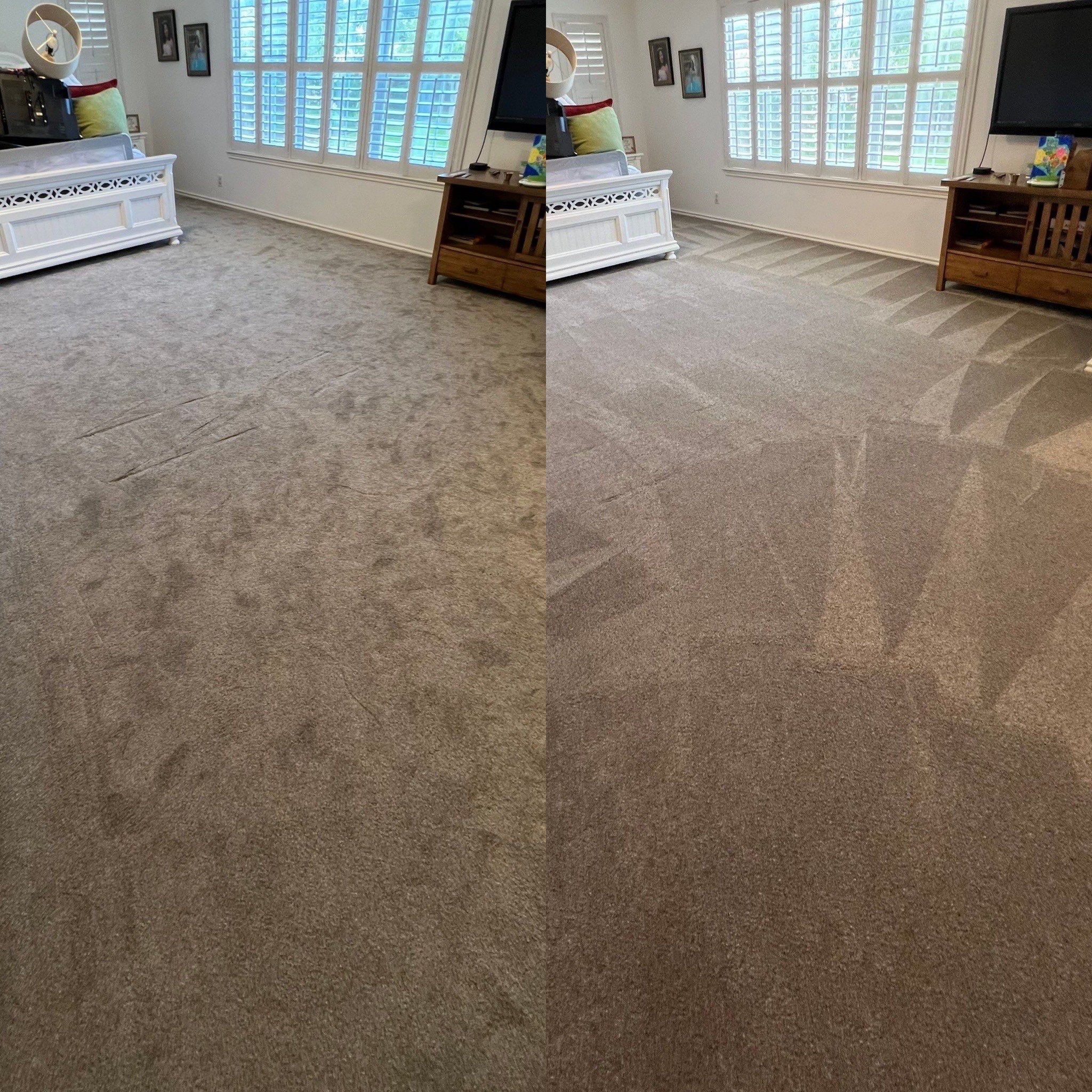 Cleaning Carpet Restoration Project in San Antonio TX 78247