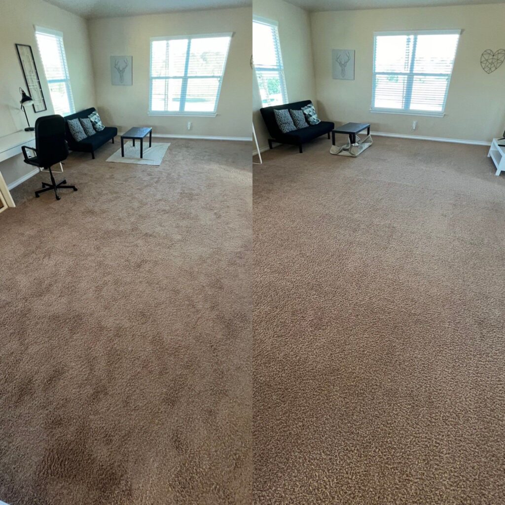 Carpet Cleaning Project in San Antonio TX 78245