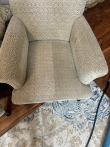 Upholstery Steam Cleaning Service Project in San Antonio TX 78232