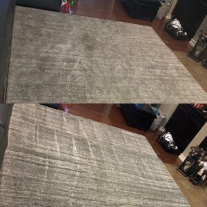 Oriental Rug Steam Cleaning Service Project in San Antonio TX 78258