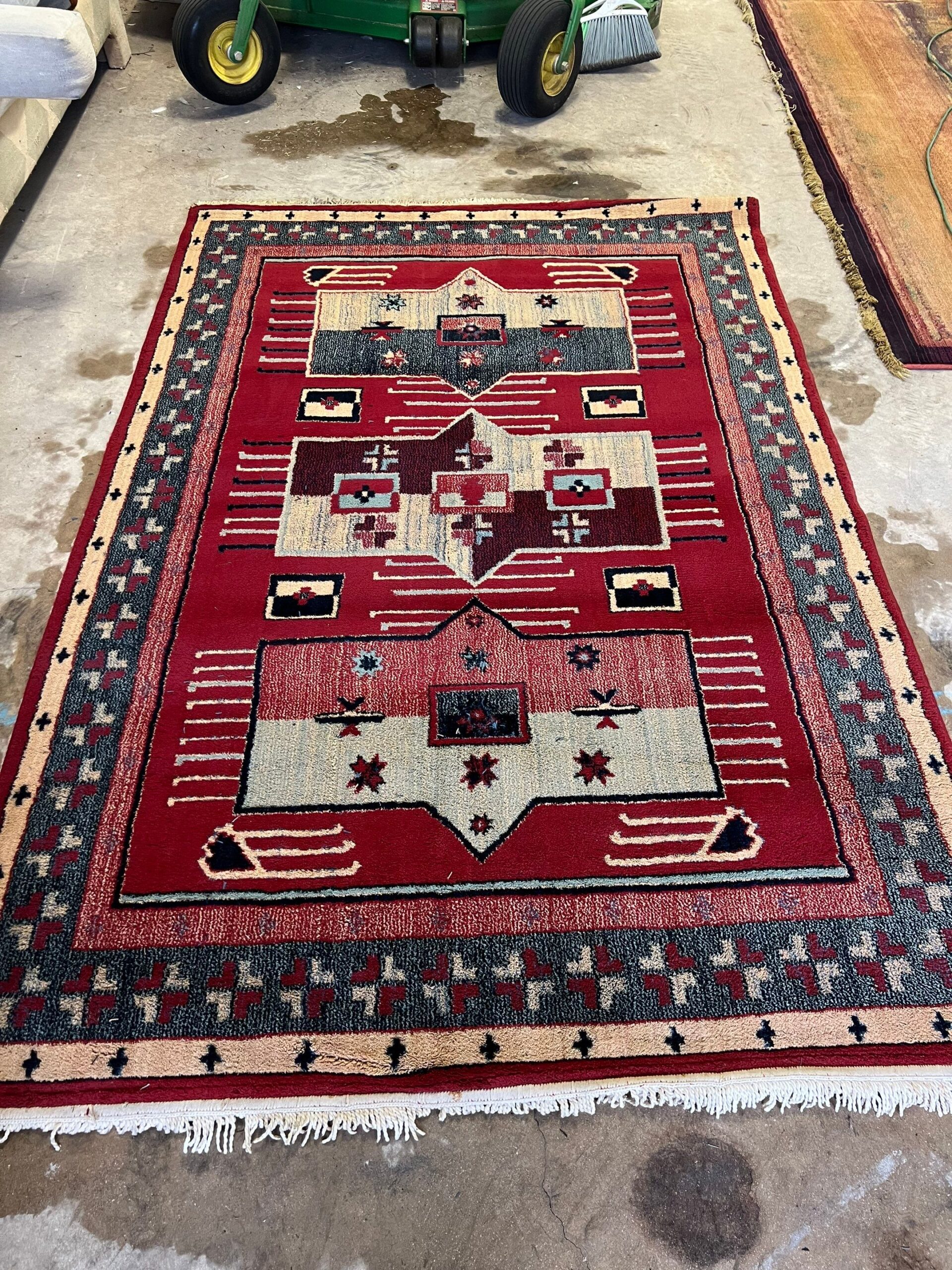 Expert Oriental Rug Steam Cleaning Project in San Antonio TX 78247